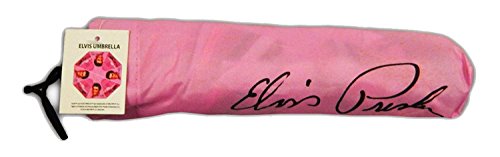 Elvis Umbrella Pink w/Guitars