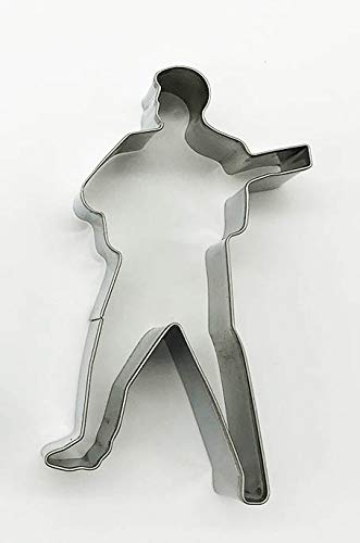 Elvis Cookie Cutter w/Guitar Shape