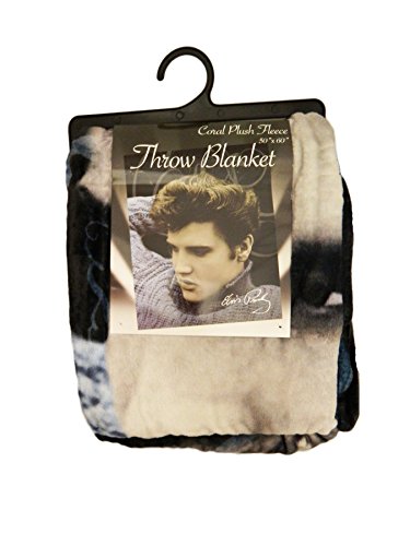 Midsouth Products Elvis Throw Blanket - Blue Sweater