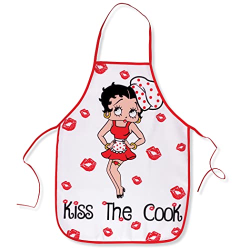 Betty Boop Kiss The Cook Kitchen and BBQ Apron