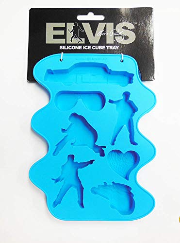 Elvis Presley Silicone Ice Tray with Silhouettes