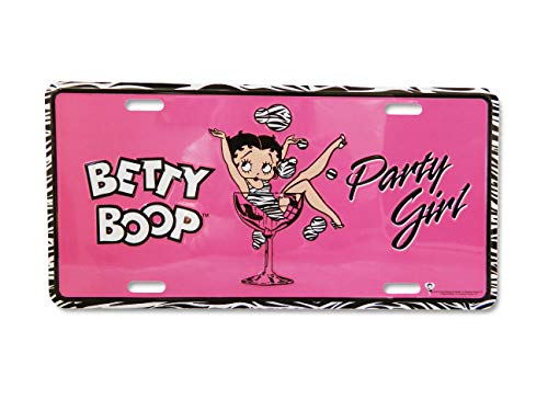 Midsouth Products Betty Boop License Plate - Party Girl