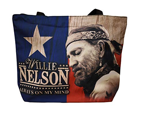 Willie Nelson Large Tote Bag - Always on My Mind