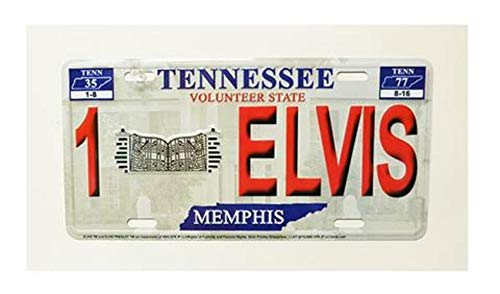 Midsouth Products Elvis License Plate - 1Elvis