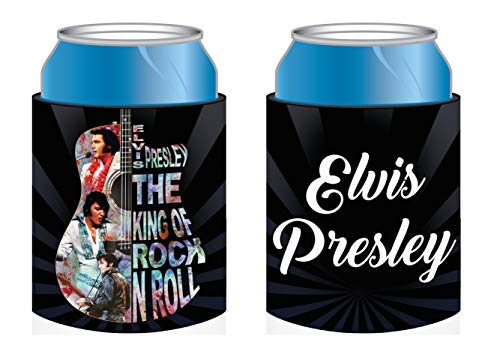 Elvis Presley Neoprene Can Huggie - Colorful Guitar