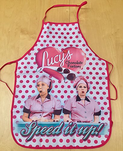 Midsouth Products I Love Lucy Chocolate Factory Polyester Kitchen Apron