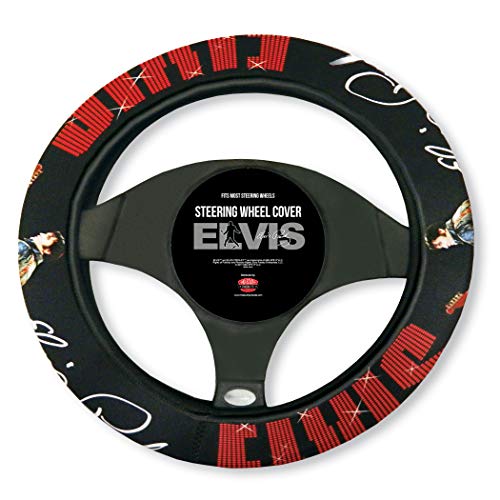 Elvis Steering Wheel Cover 68` Name