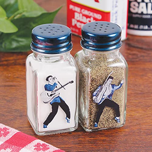 Elvis Presley Dancing Images On Salt And Pepper Shakers