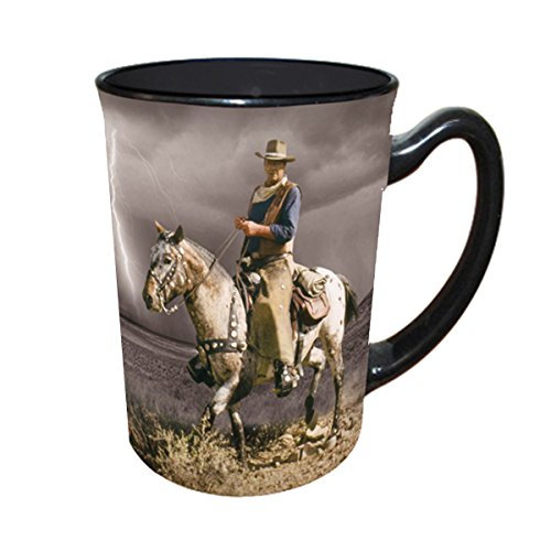 John Wayne Mug - 16 oz - Courage Storm