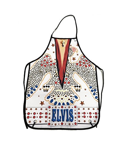 Midsouth Products Elvis Presley Apron White Jumpsuit