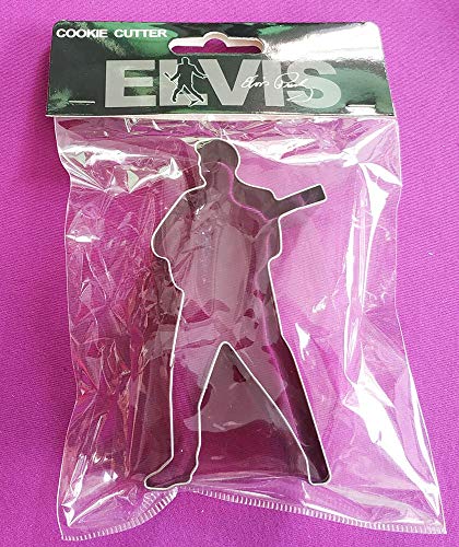 Elvis Cookie Cutter w/Guitar Shape