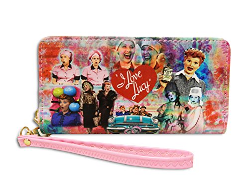 Midsouth Products I Love Lucy Wallet With Collage, Multicoloured, Medium