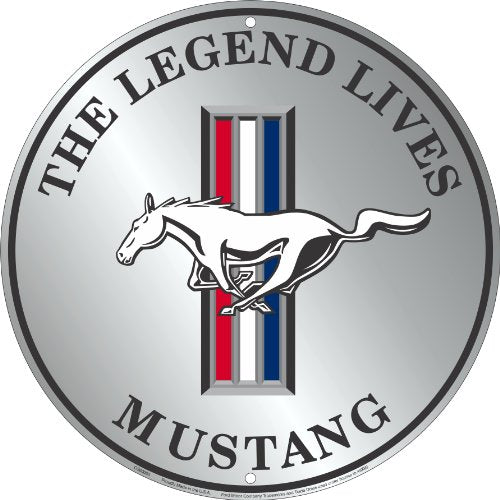 HangTime Ford Mustang The Legend Lives Sign