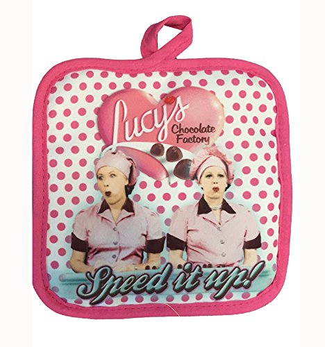 Midsouth Products I Love Lucy Oven Mitt/Pot Holder Set